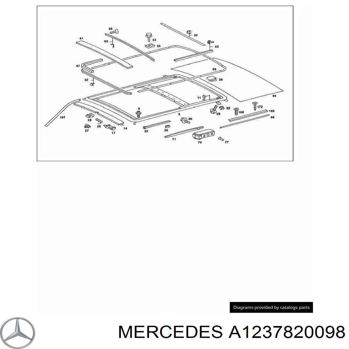 A1237820098 Mercedes 