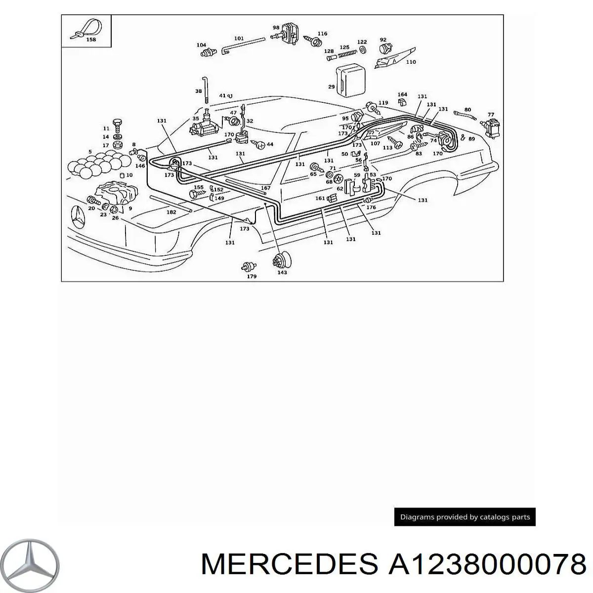  A1238000078 Mercedes