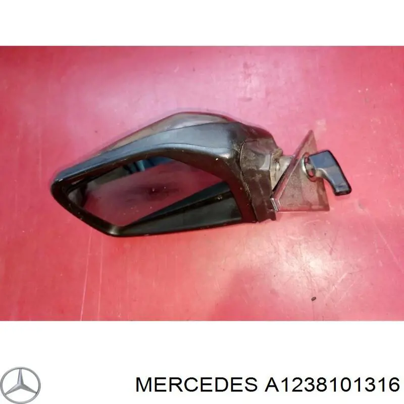 Зеркало заднего вида, левое Mercedes A1238101316 цена, от 636.29 USD