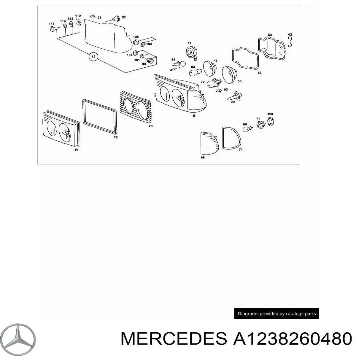 A1238260480 Mercedes 