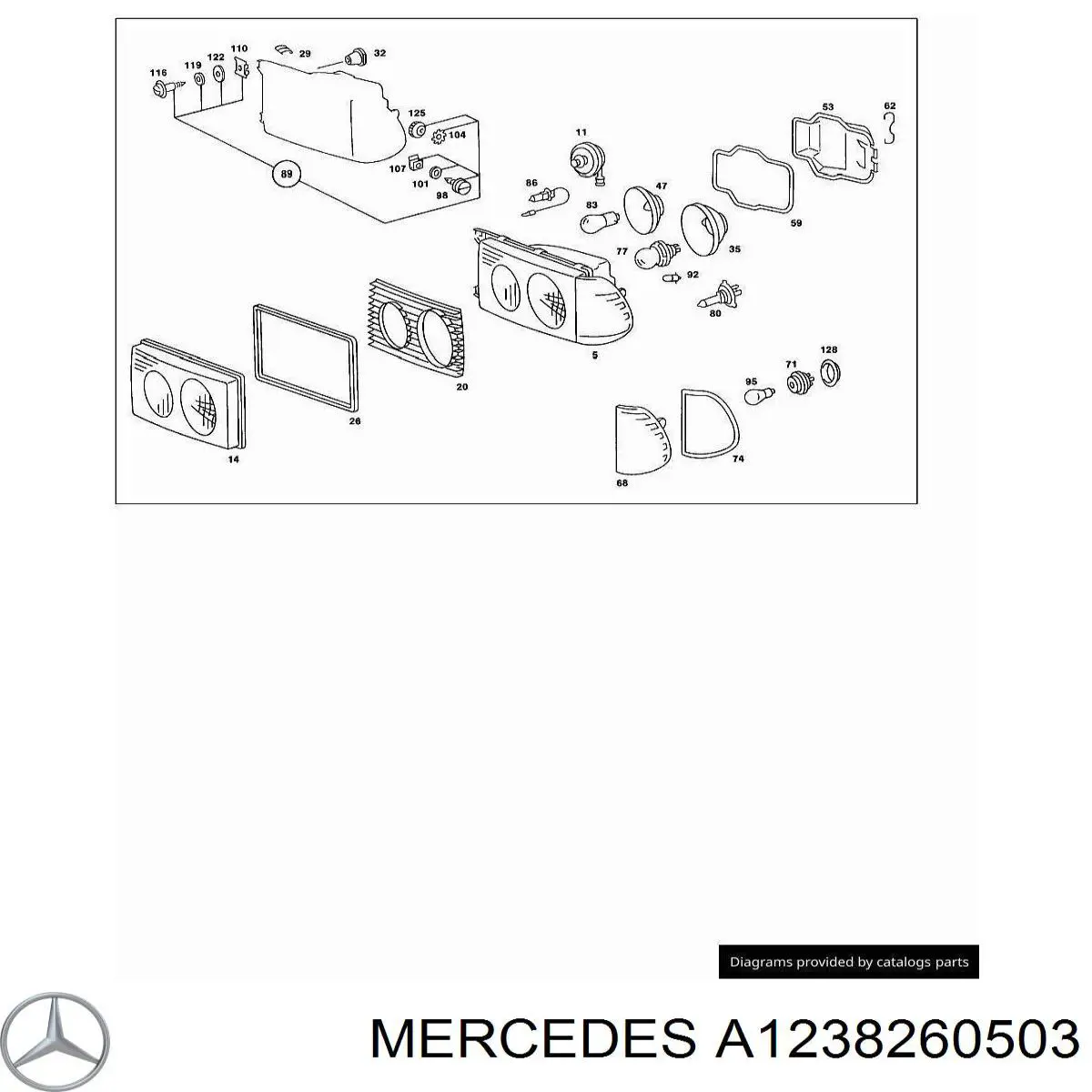  A1238260503 Mercedes