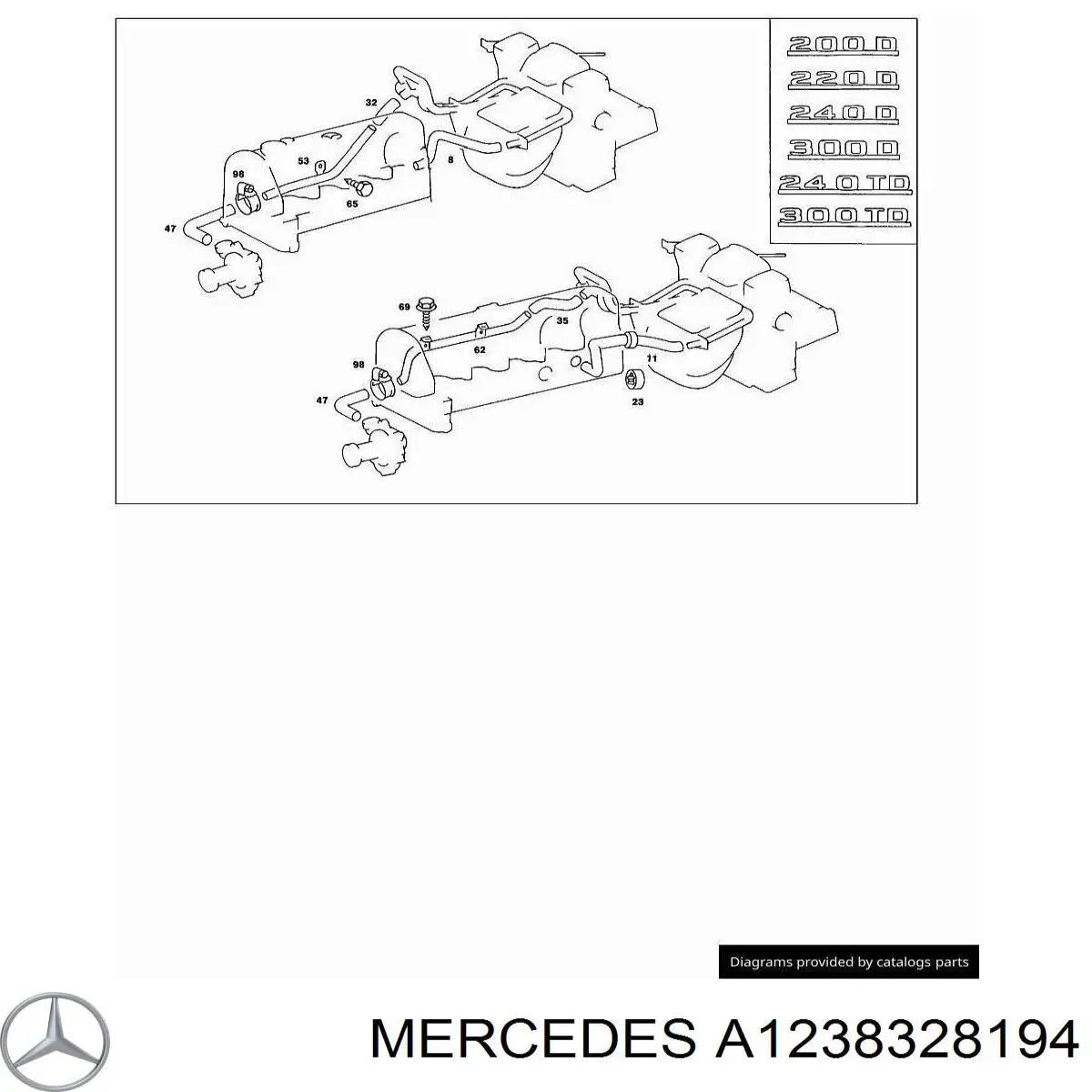 A1238328194 Mercedes 