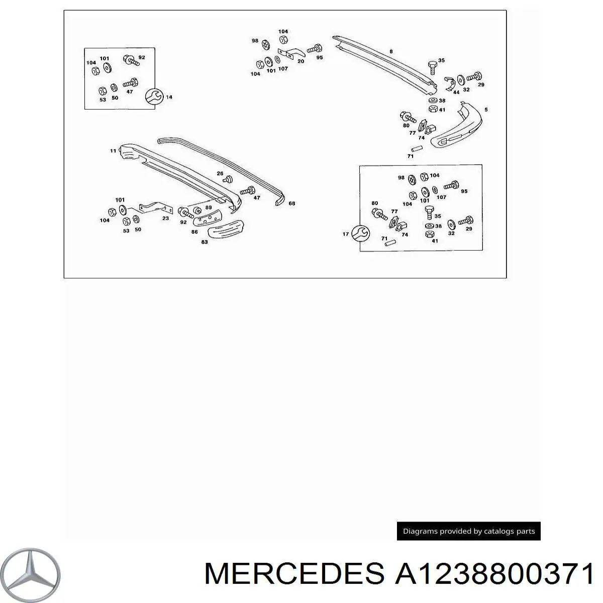 A1238800371 Mercedes 