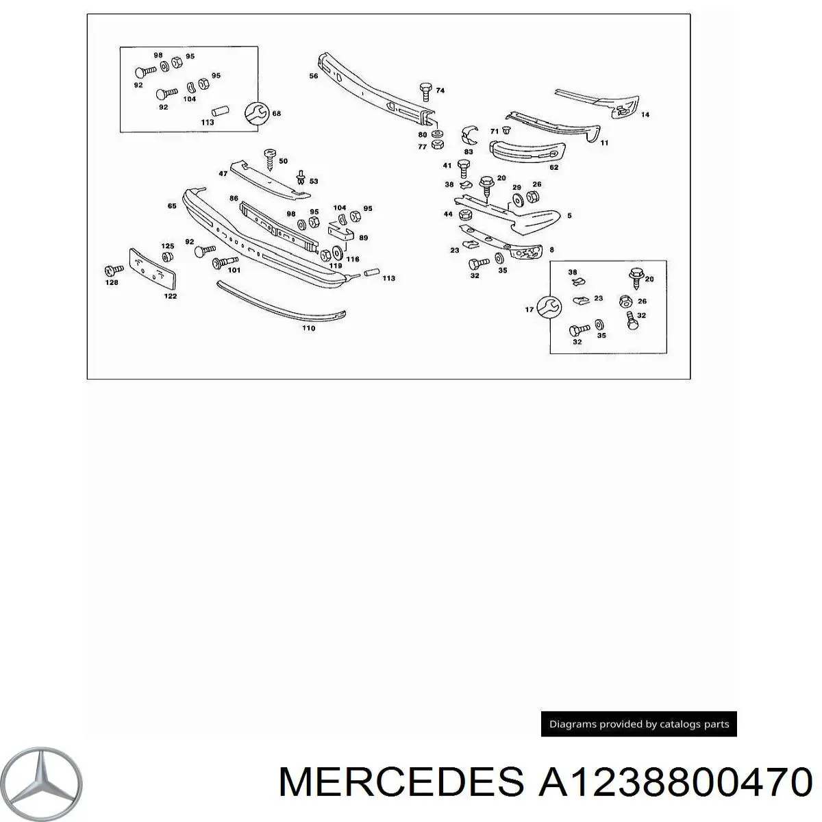 A1238800470 Mercedes 