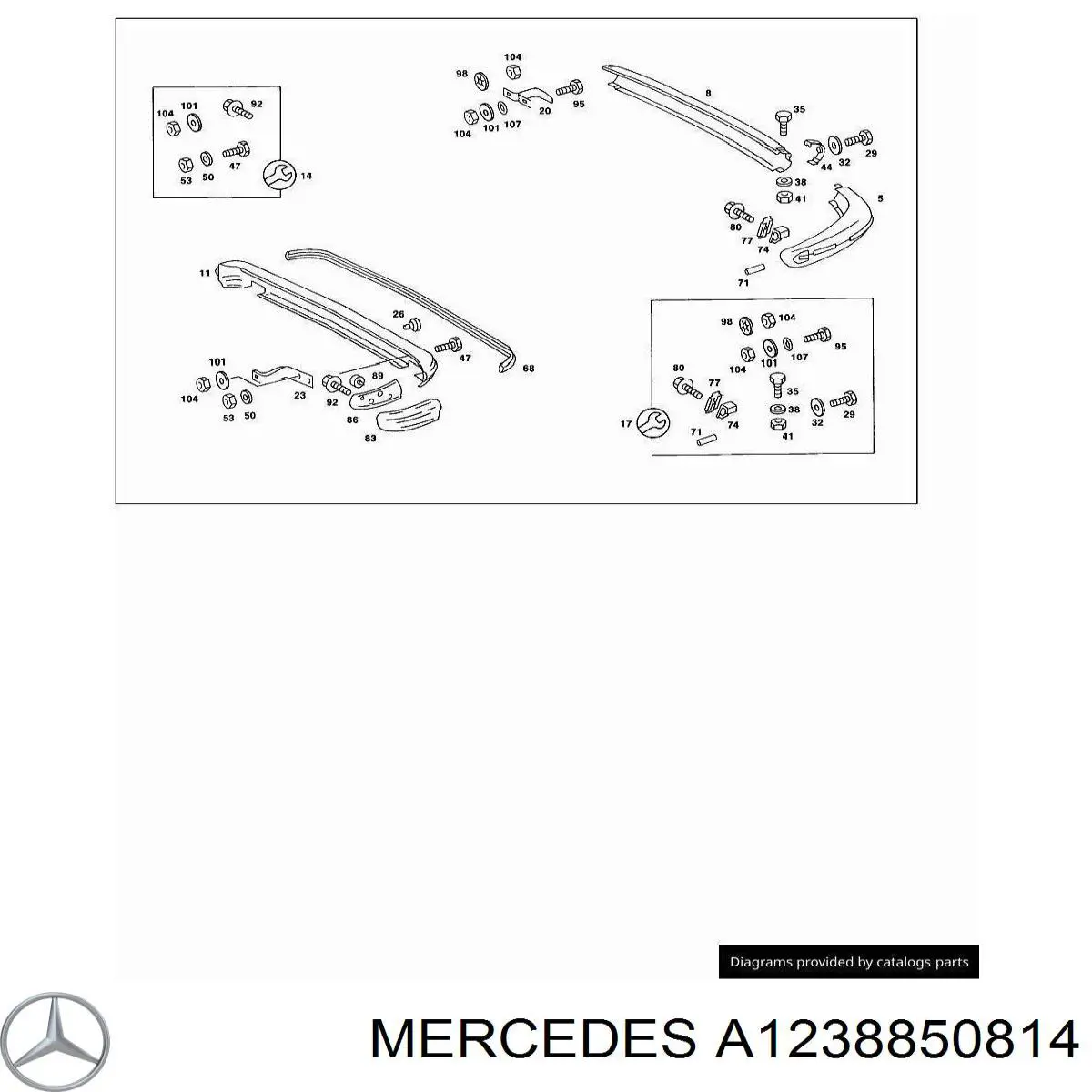 A1238850814 Mercedes 