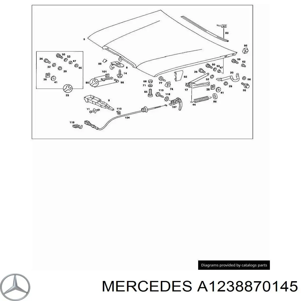 A1238870145 Mercedes 