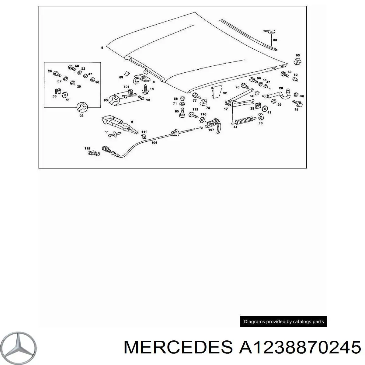 A1238870245 Mercedes 