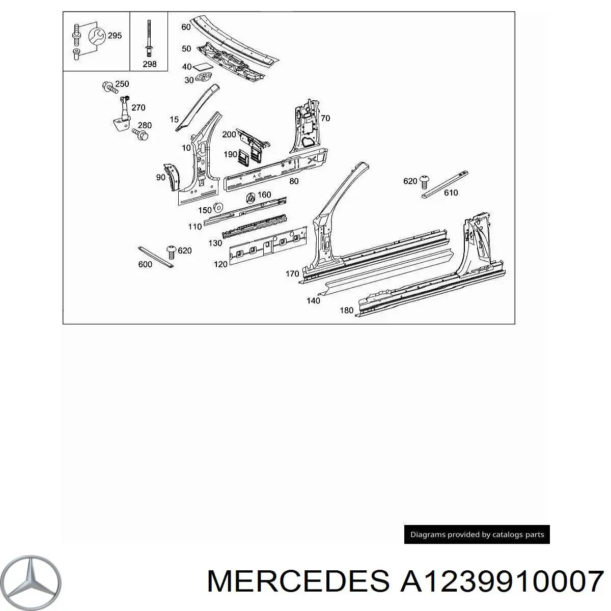  A1239910007 Mercedes