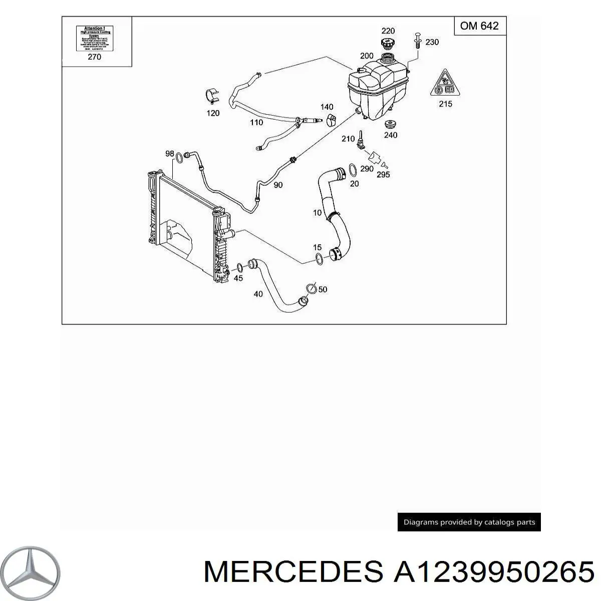  Mercedes A1239950265