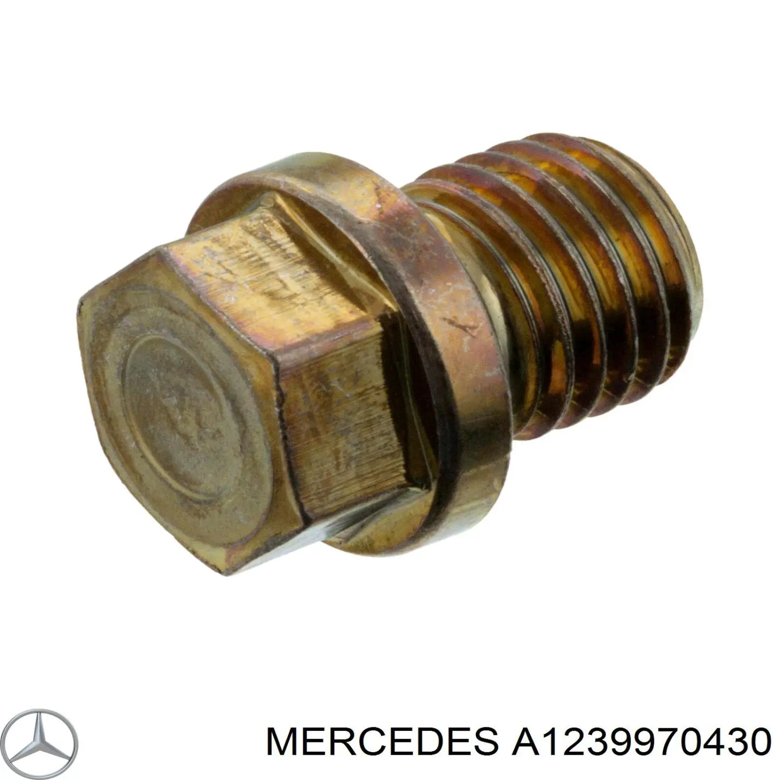 A1239970430 Mercedes пробка поддона двигателя