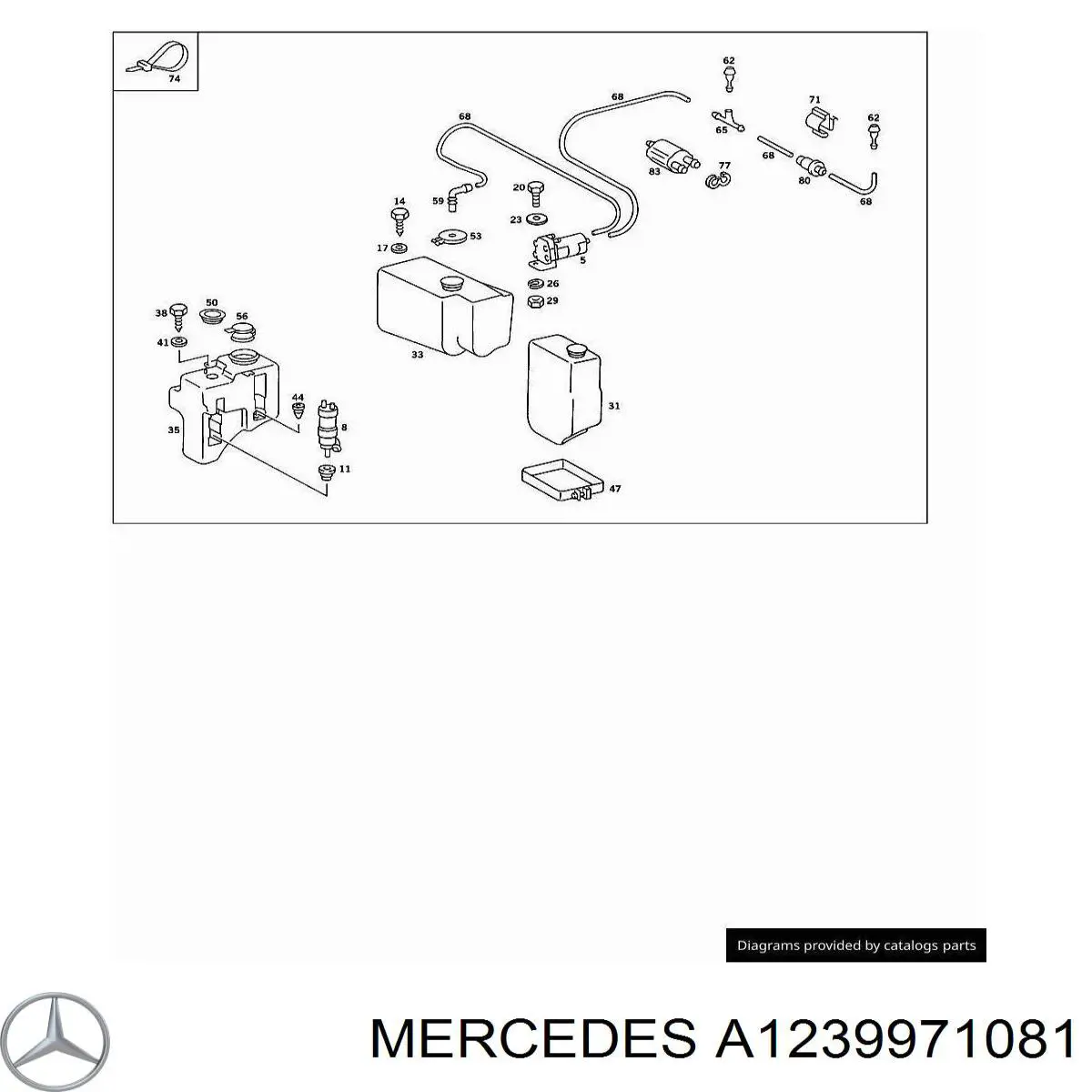 A1239971081 Mercedes 