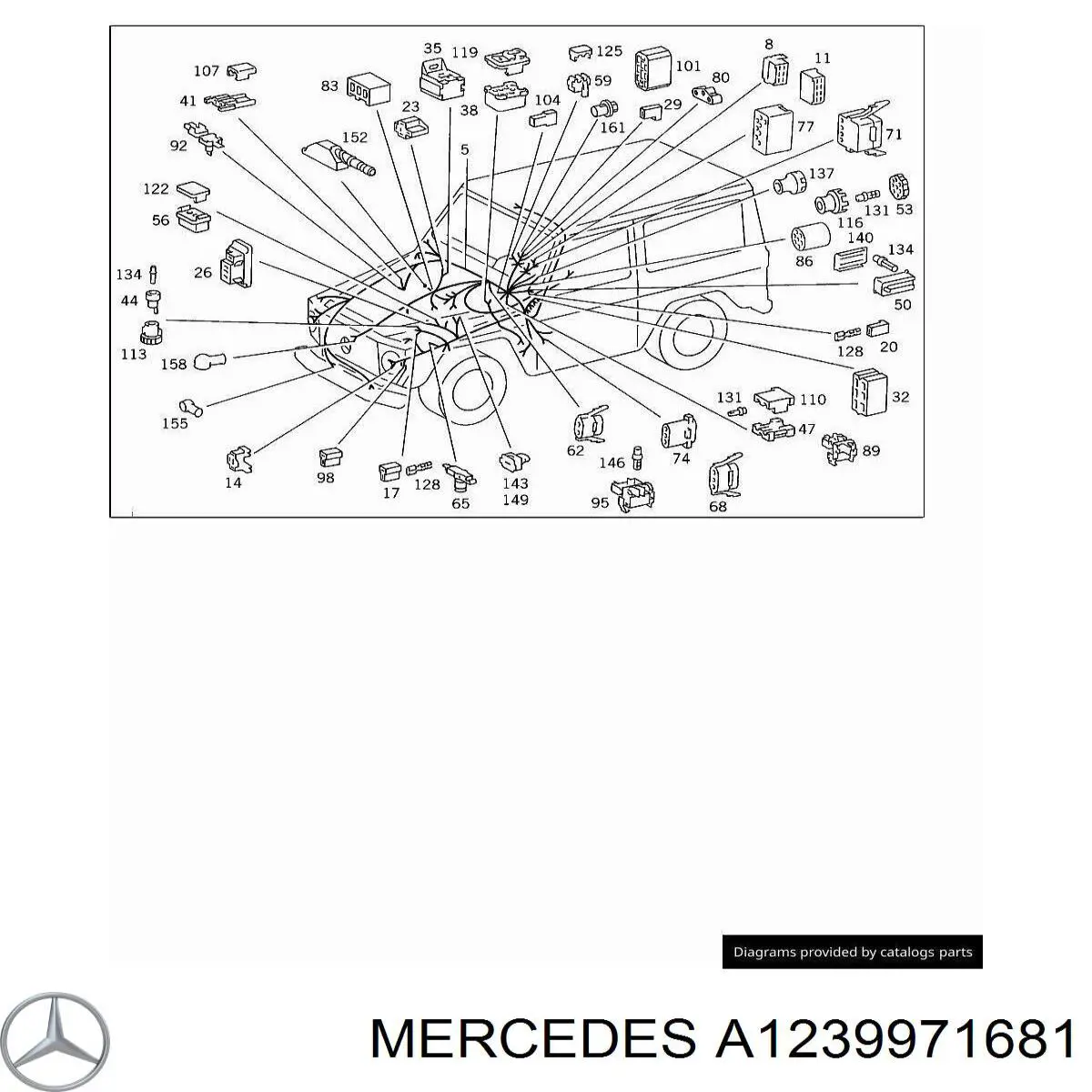 Mercedes A1239971681 цена, от 6.28 USD