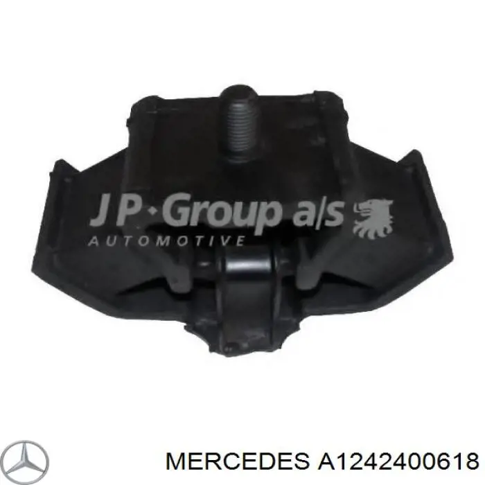 A1242400618 Mercedes подушка трансмиссии (опора коробки передач)