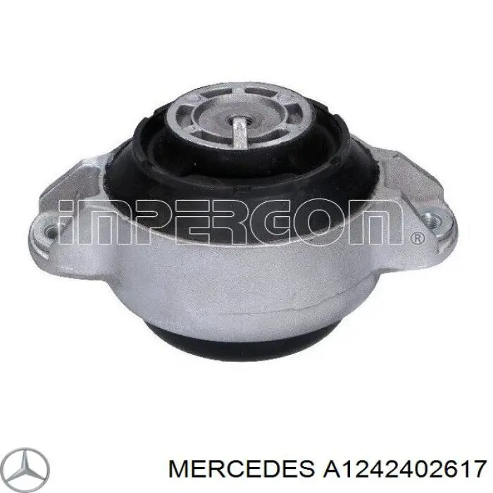A1242402617 Mercedes подушка (опора двигателя левая)