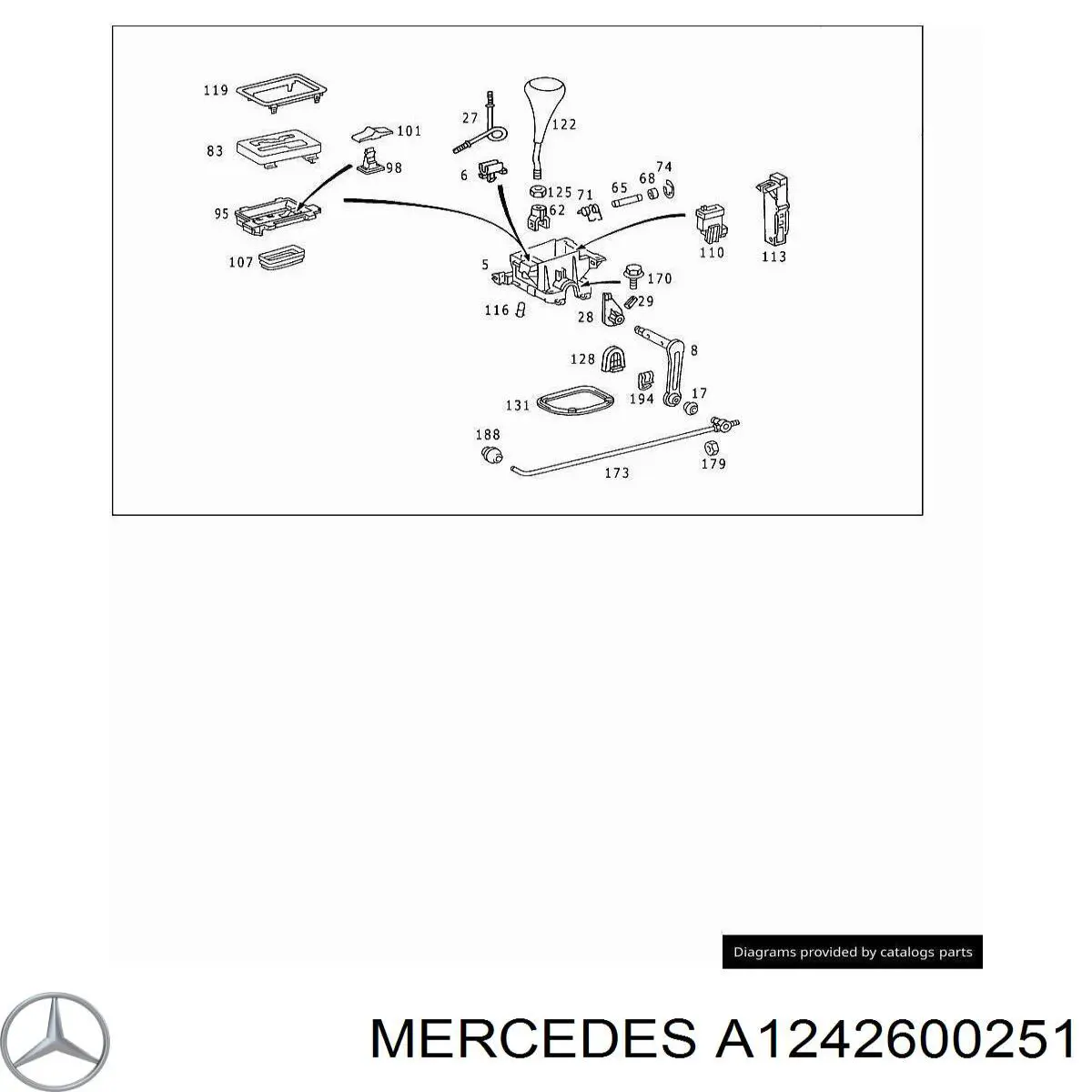  A1242600251 Mercedes