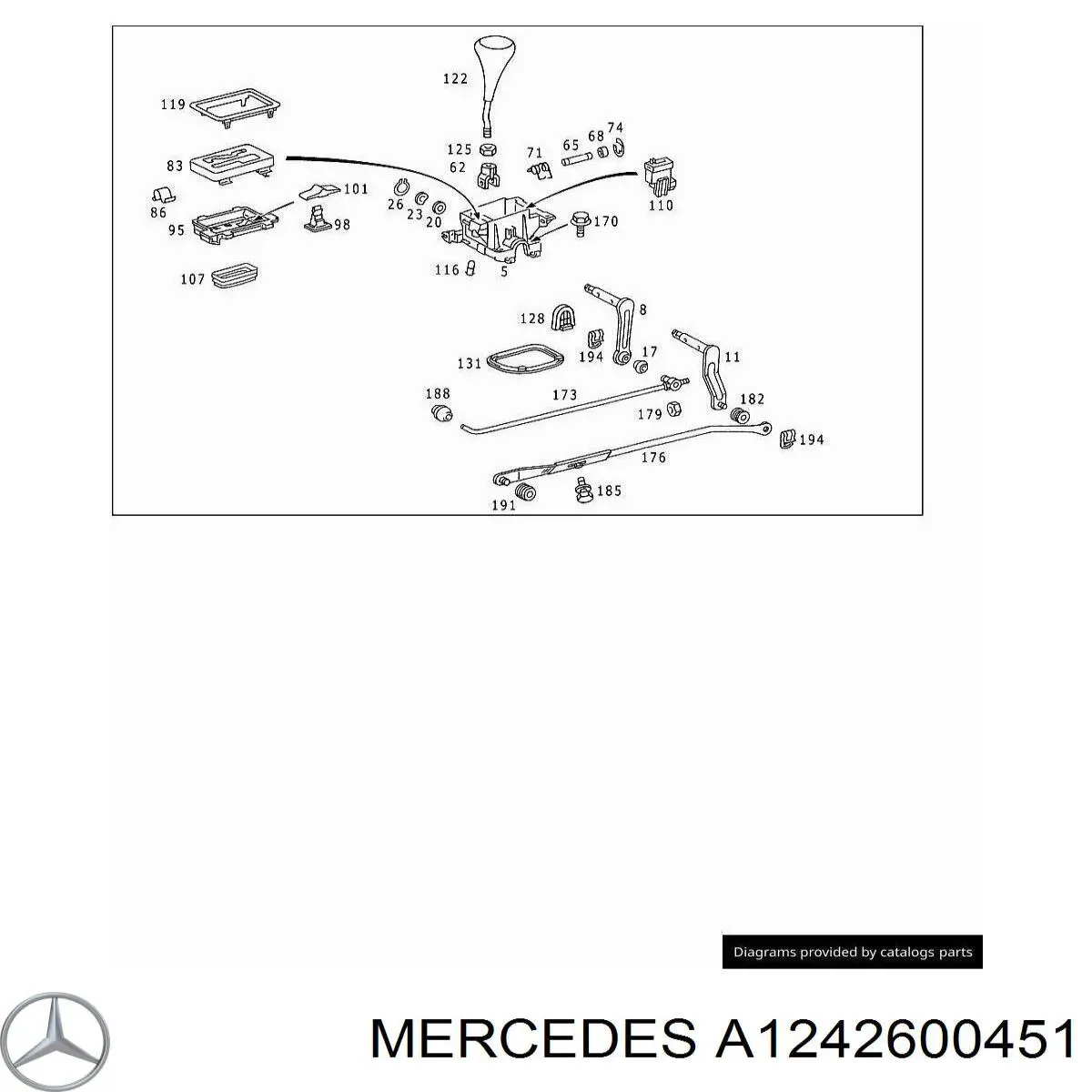 A1242600451 Mercedes 