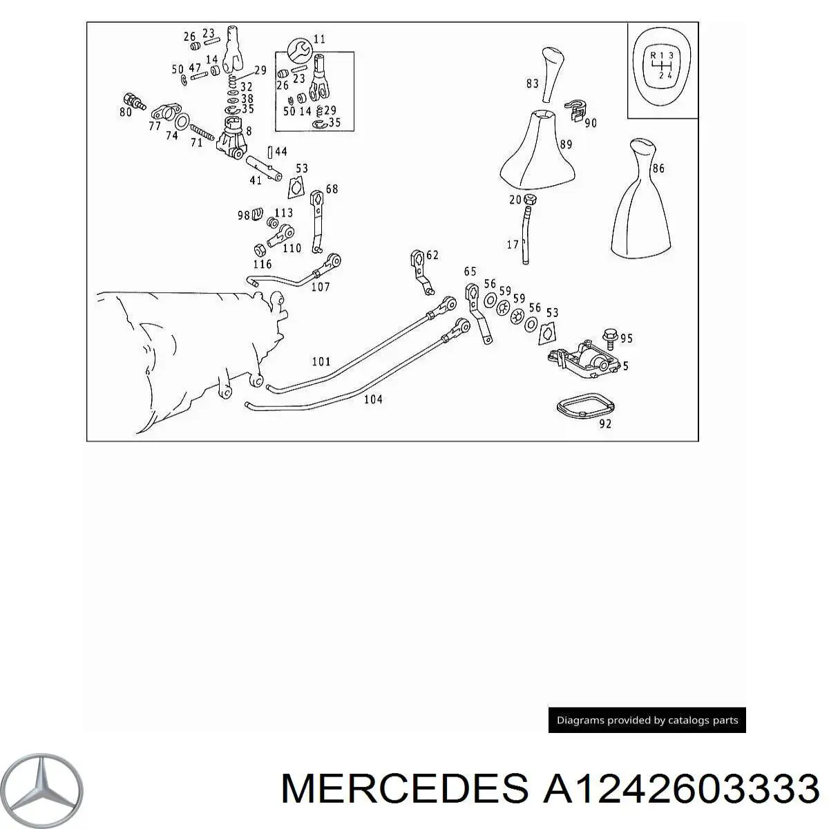 A1242603333 Mercedes 