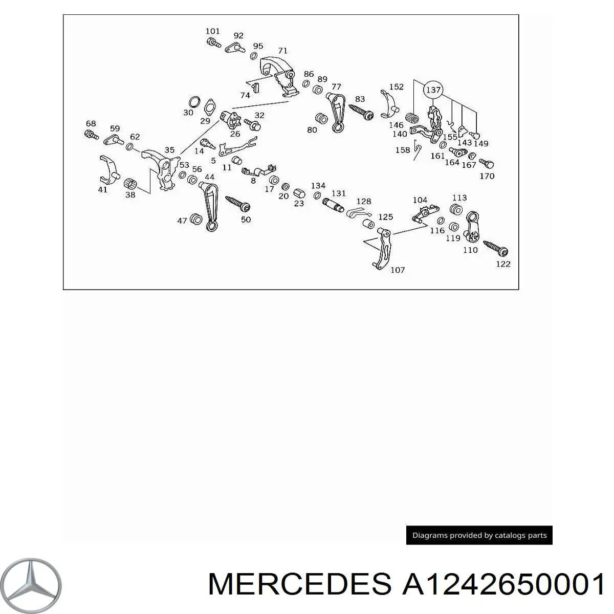 A1242650001 Mercedes 