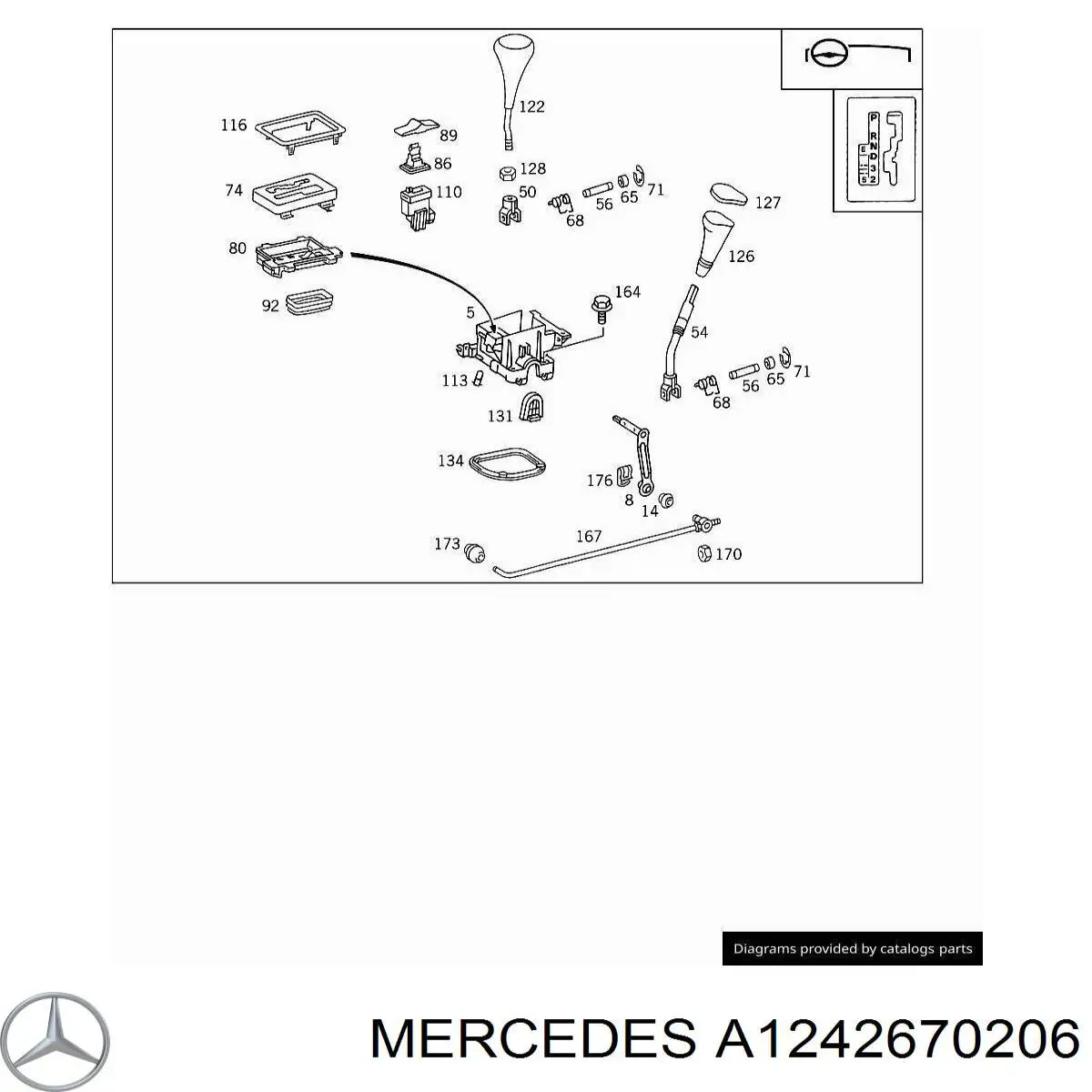 A1242670206 Mercedes 