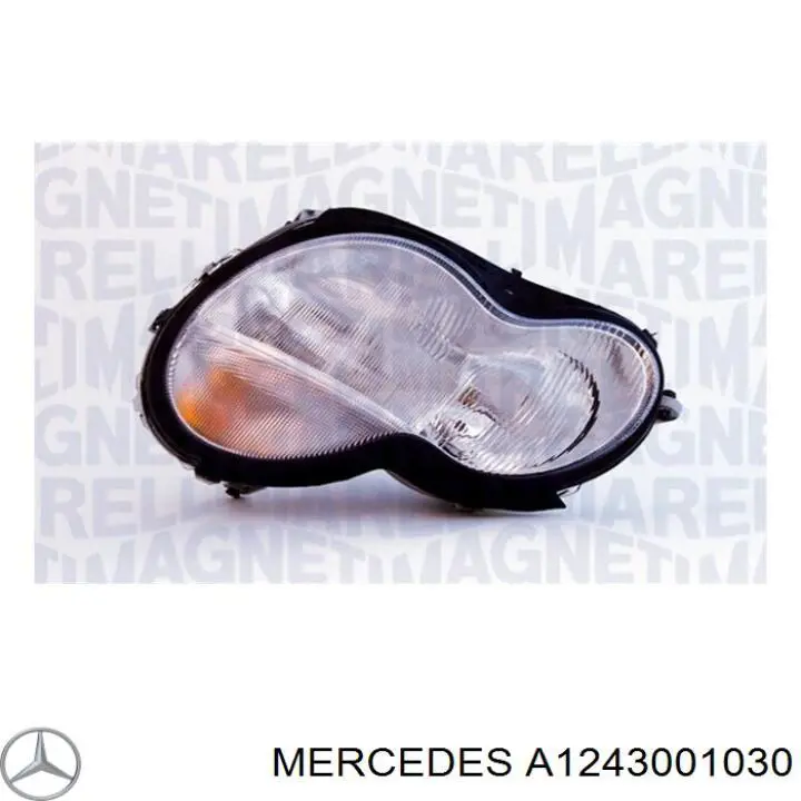 Трос газа A1243001030 Mercedes