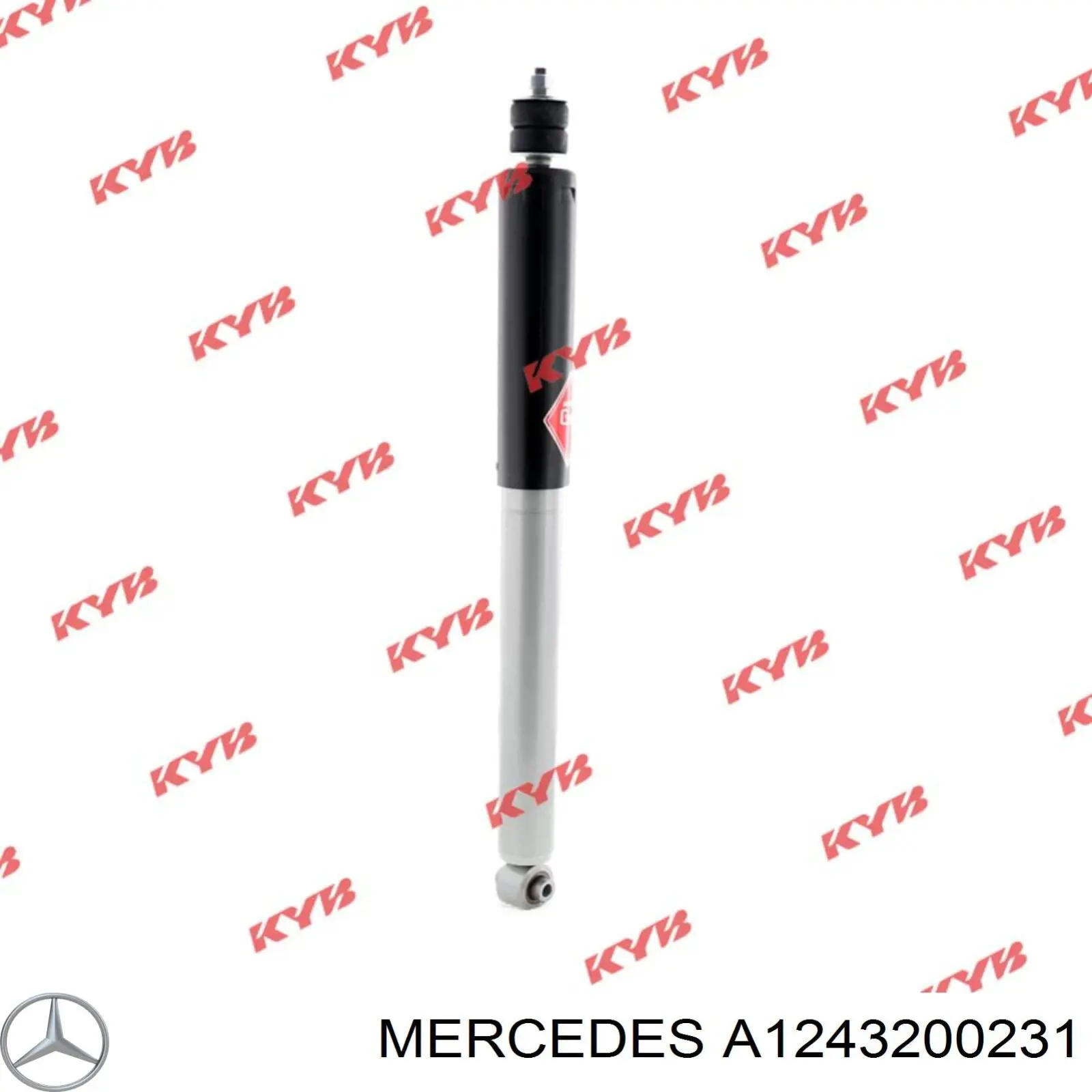 Купить A1243200231 Mercedes Амортизатор задней подвески