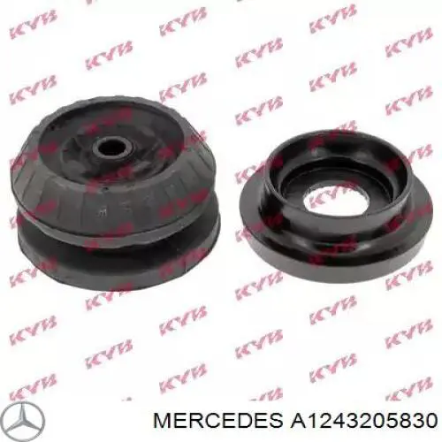 Стойка амортизатора передняя Mercedes A1243205830 цена, от 248.30 USD