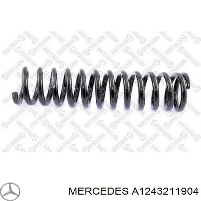 Купить A1243211904 Mercedes Винтовая пружина подвеска