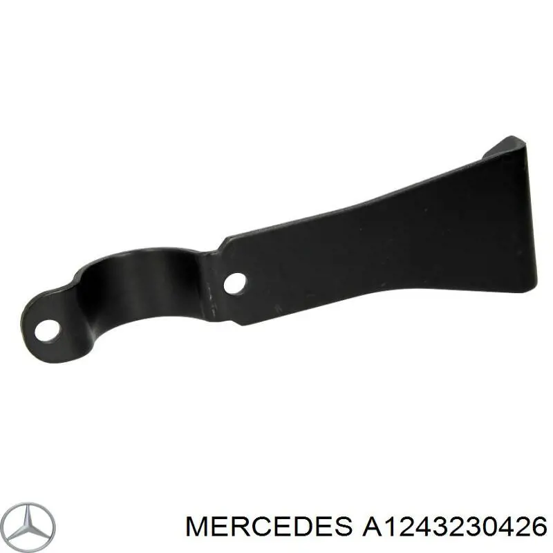 A1243230426 Mercedes хомут крепления втулки стабилизатора переднего