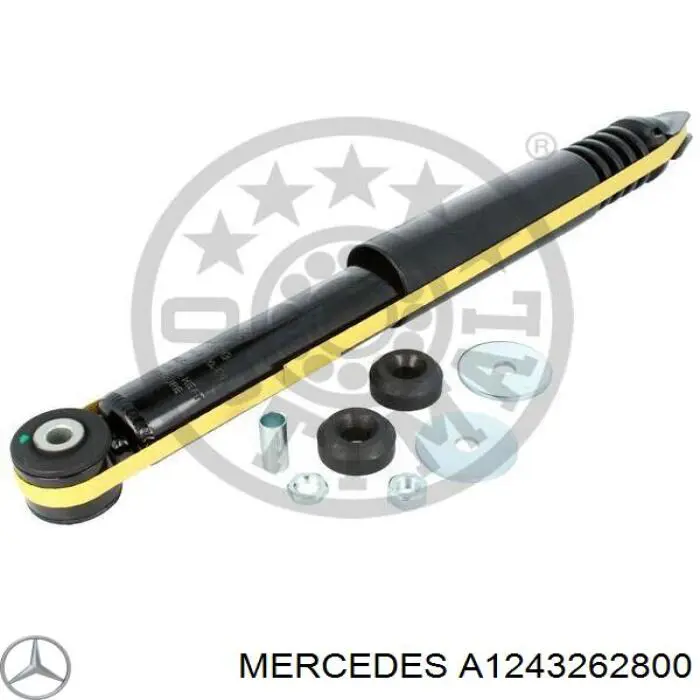 Задний амортизатор Mercedes A1243262800