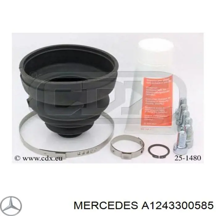 Пыльник шарнира угловых скоростей внутренний передний Mercedes A1243300185 цена, от 417.13 USD