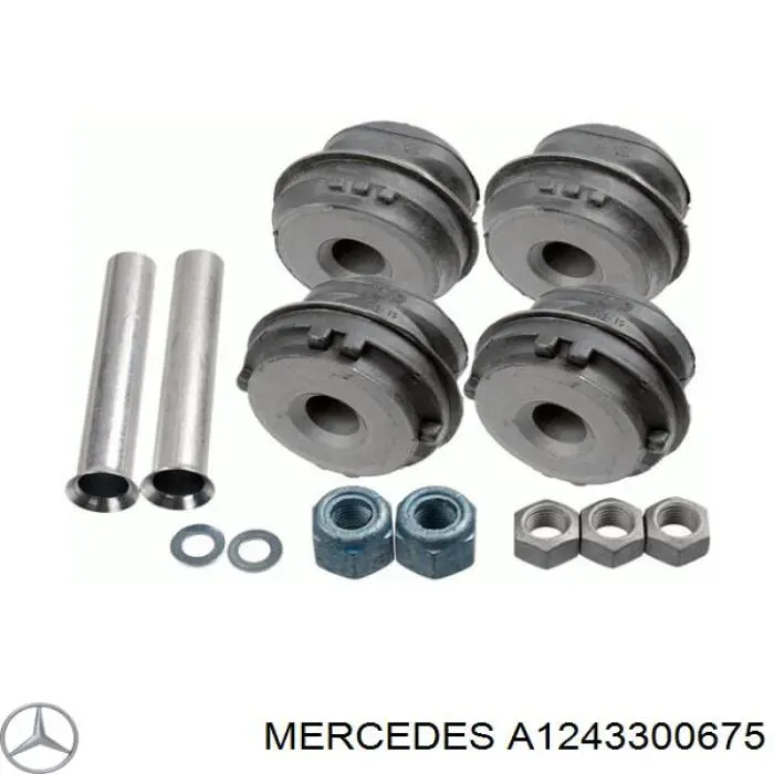 Сайлентблок передней подвески Mercedes A1243300675 цена, от 31.97 USD
