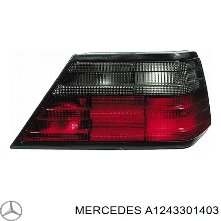 Тяга рулевая в сборе левая A1243301403 Mercedes