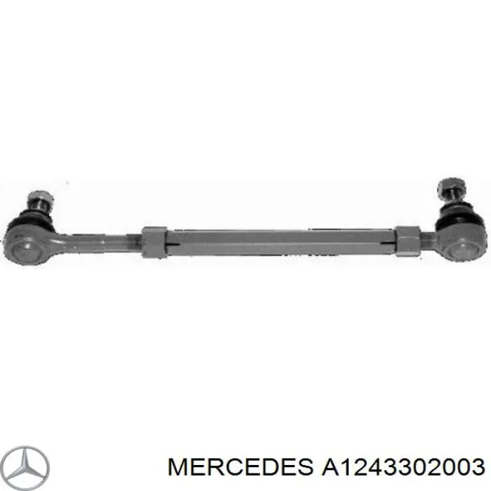 1243302003 Mercedes тяга рулевая в сборе левая