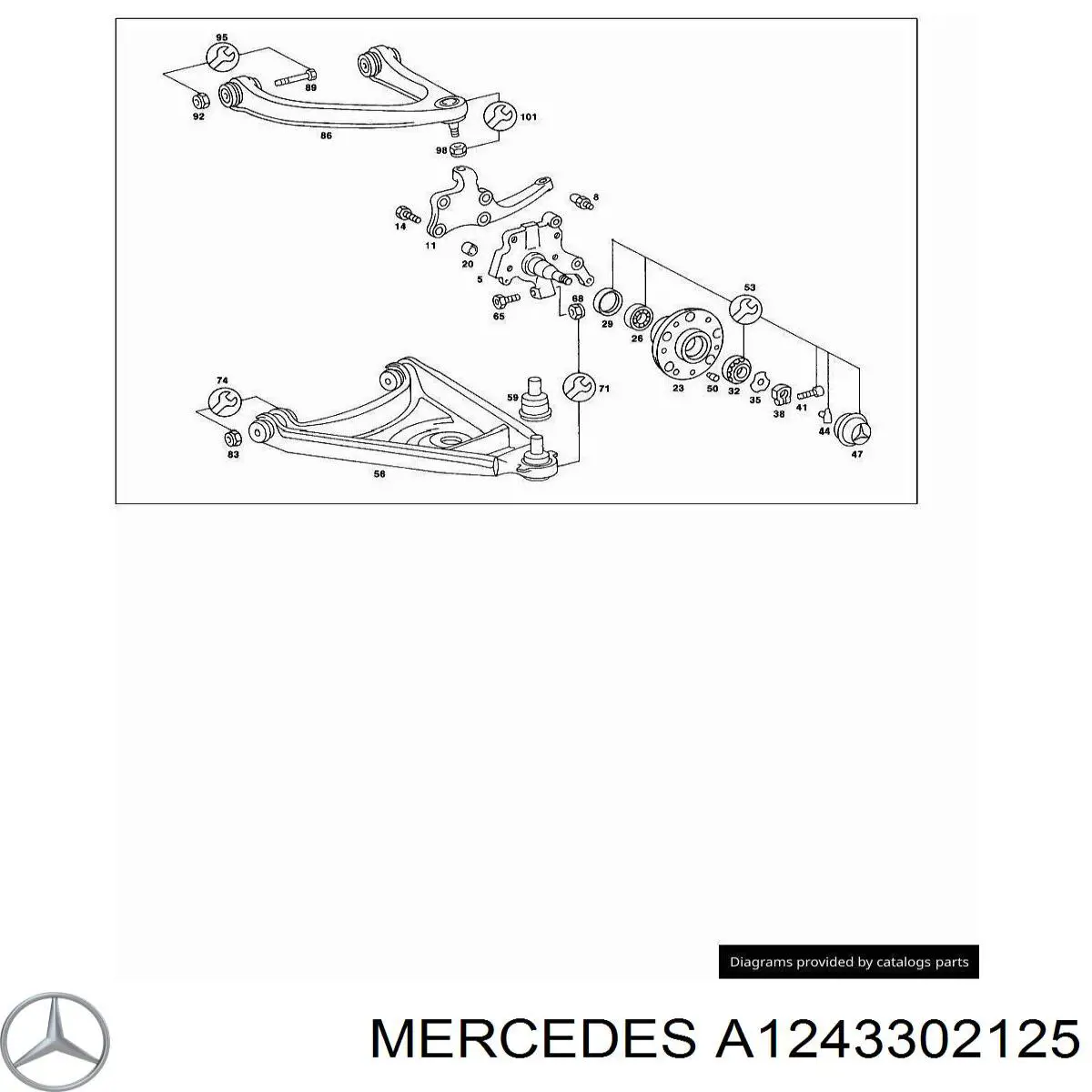  A1243302125 Mercedes