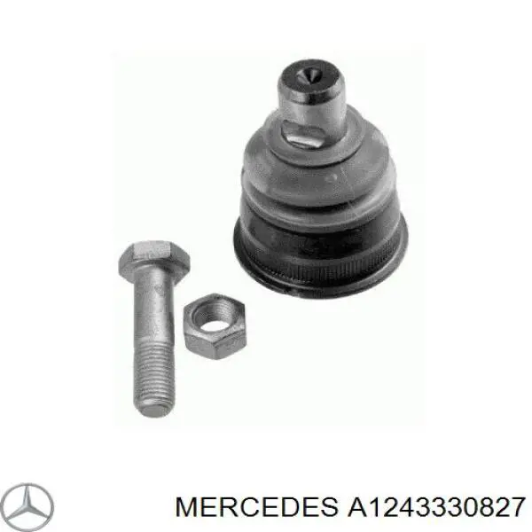 Suporte de esfera inferior direito para Mercedes E (W124)