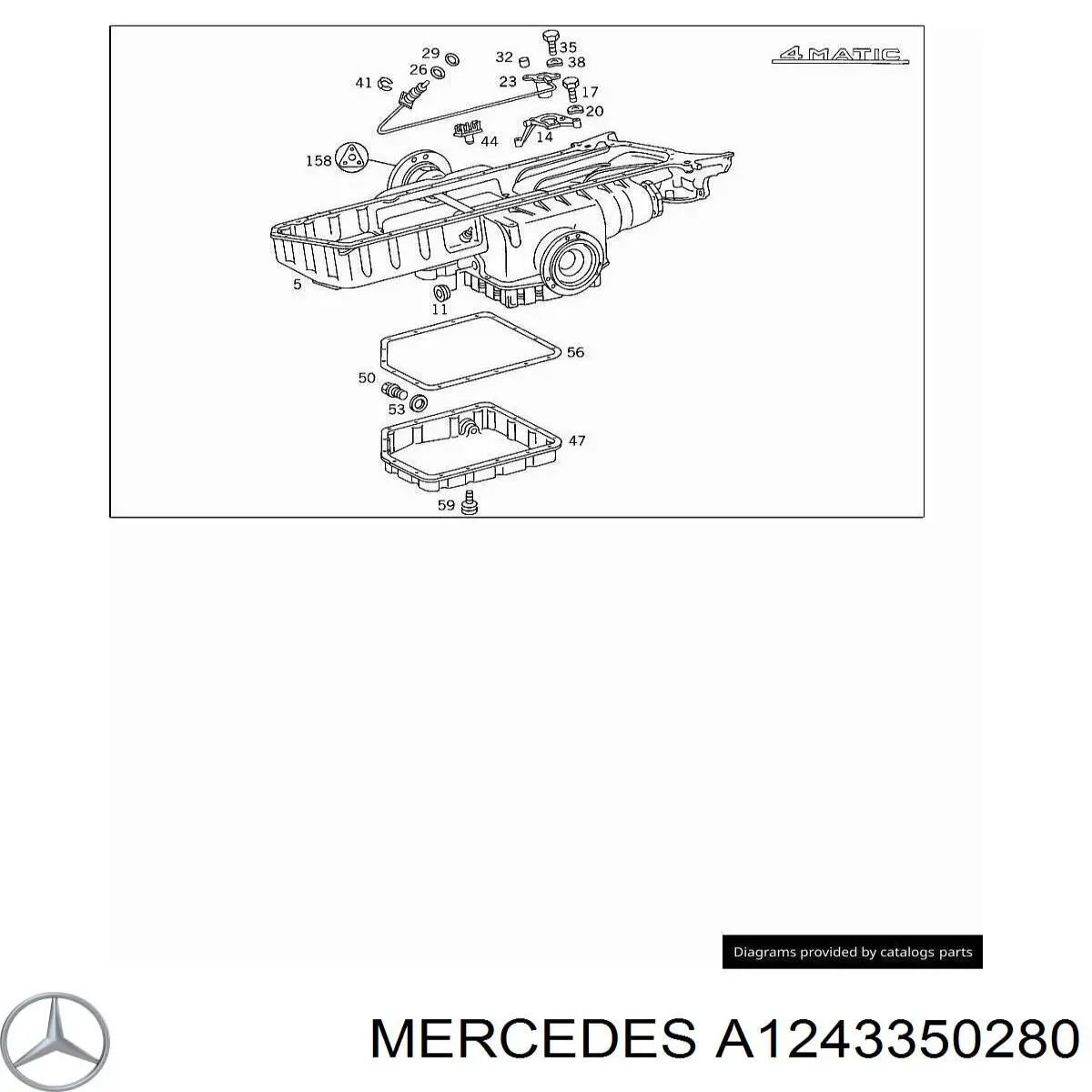 A1243350280 Mercedes 