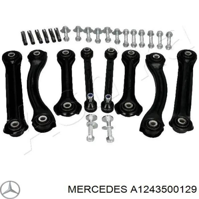 Купить A1243500129 Mercedes Нижний продольный рычаг