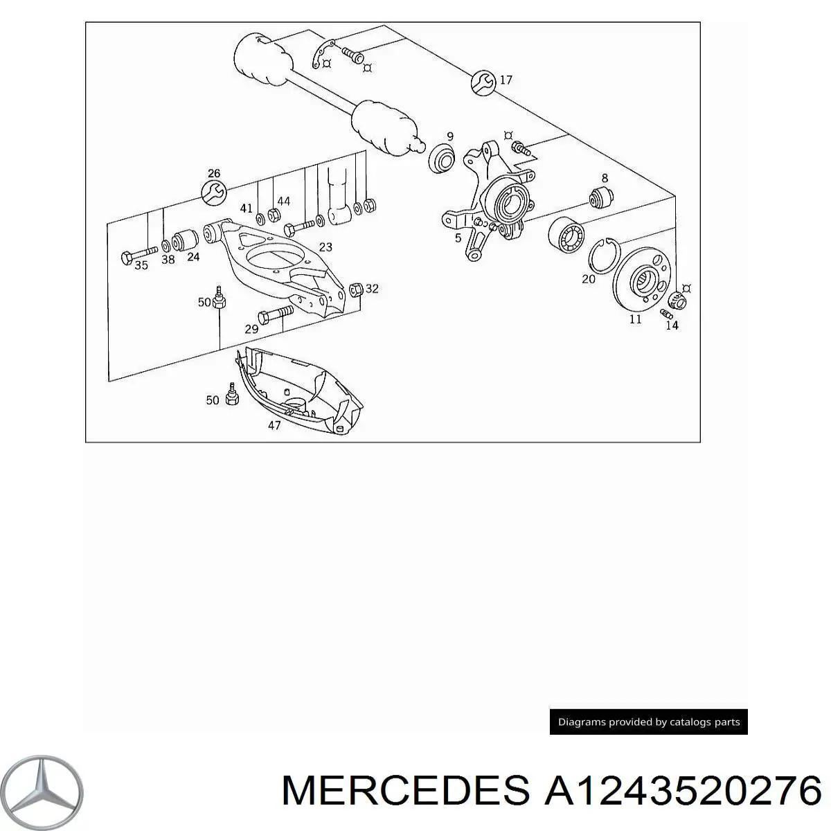 A1243520276 Mercedes 