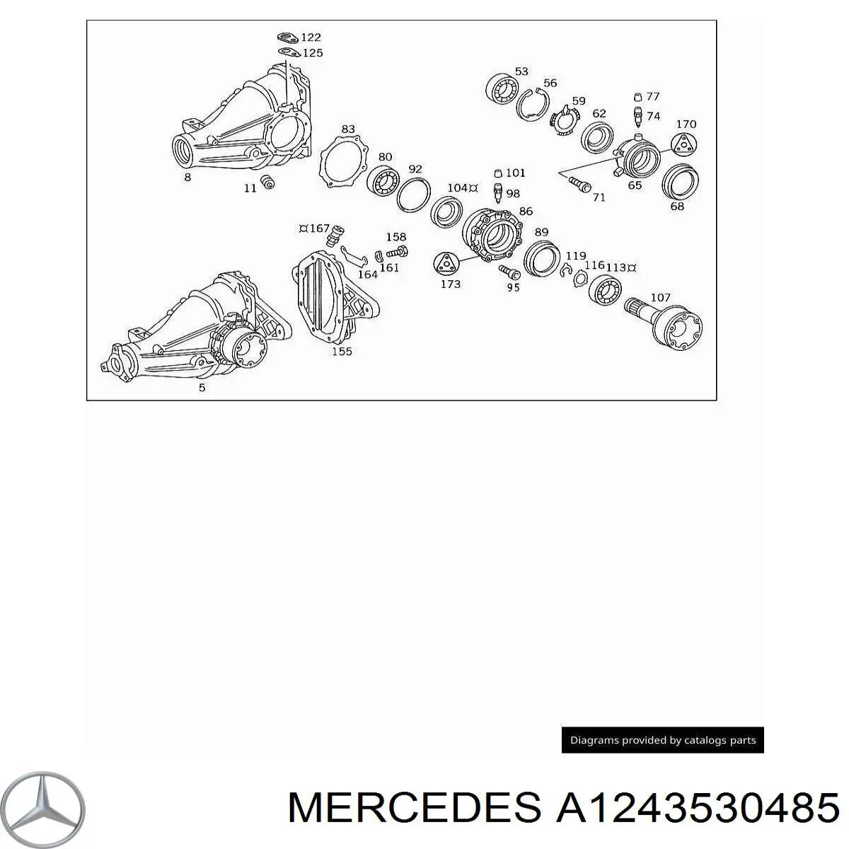 A1243530485 Mercedes 