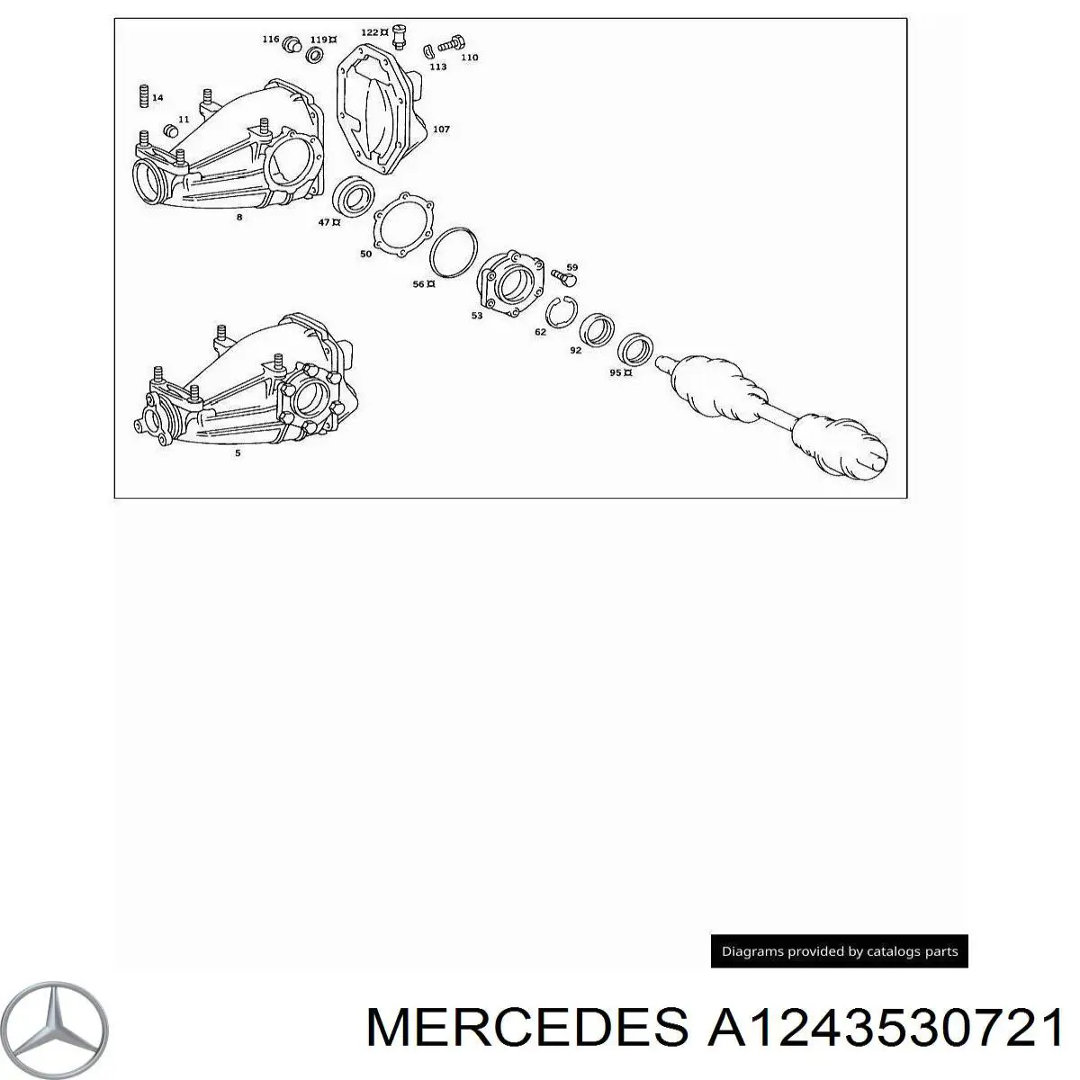 A1243530721 Mercedes 