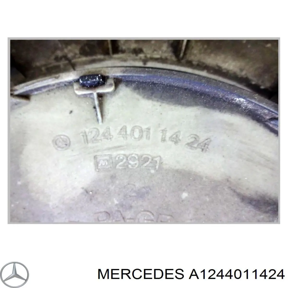 Колпаки на диски на Mercedes E  W124