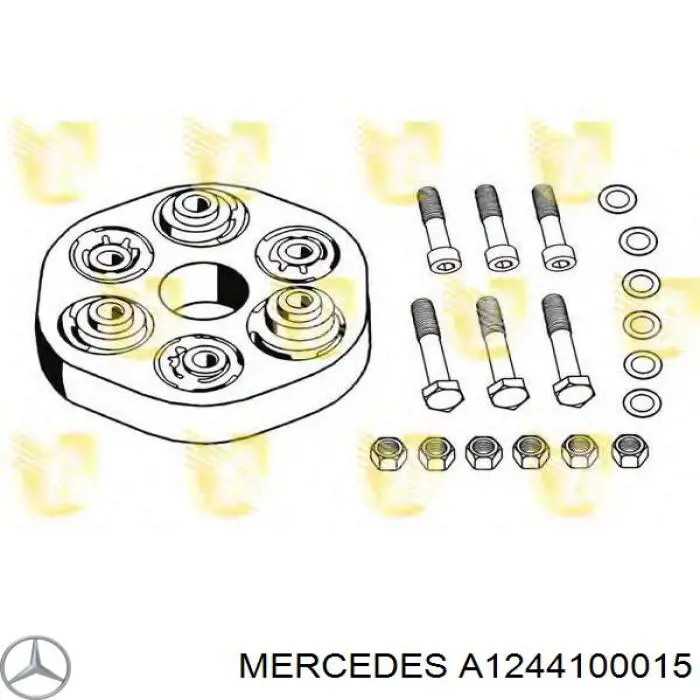 Карданный шарнир Mercedes A1244100015 цена, от 39.67 USD