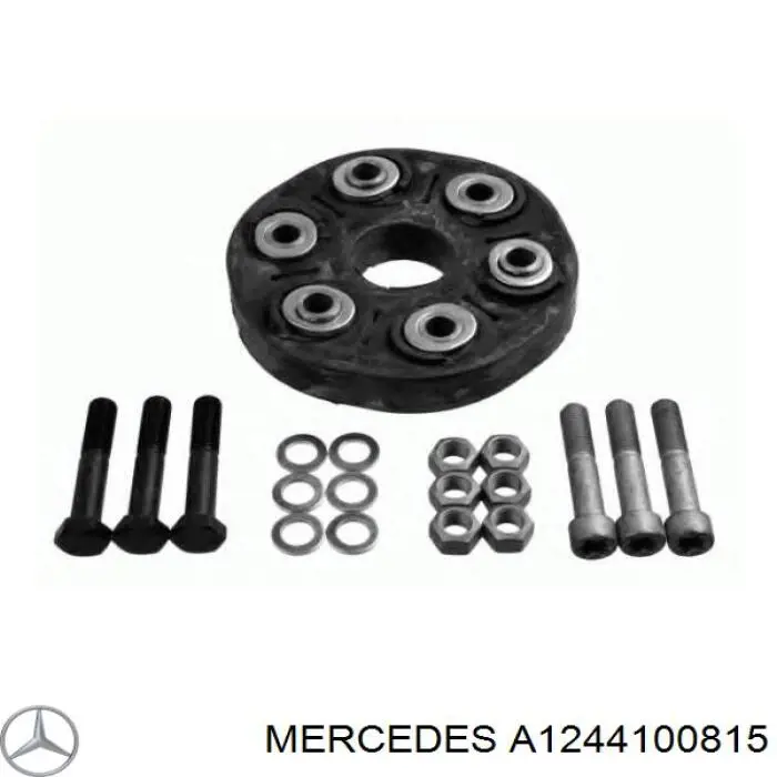 A1244100815 Mercedes муфта кардана эластичная передняя