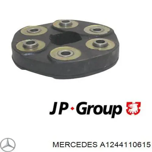 A1244110615 Mercedes муфта кардана эластичная передняя/задняя