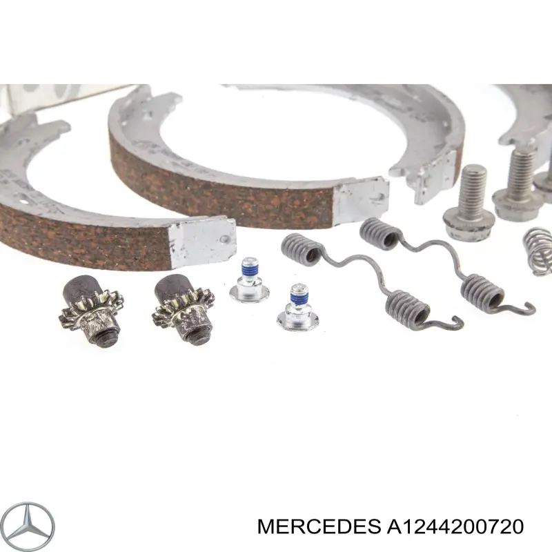 Тормозные колодки стояночного тормоза Mercedes A1244200720 цена, от 11.29 USD