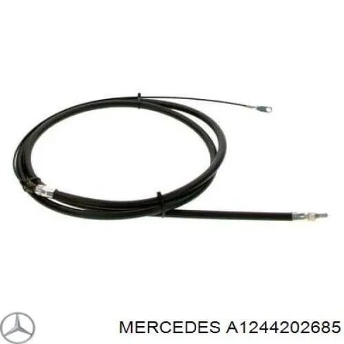 A1244202685 Mercedes трос ручного тормоза передний