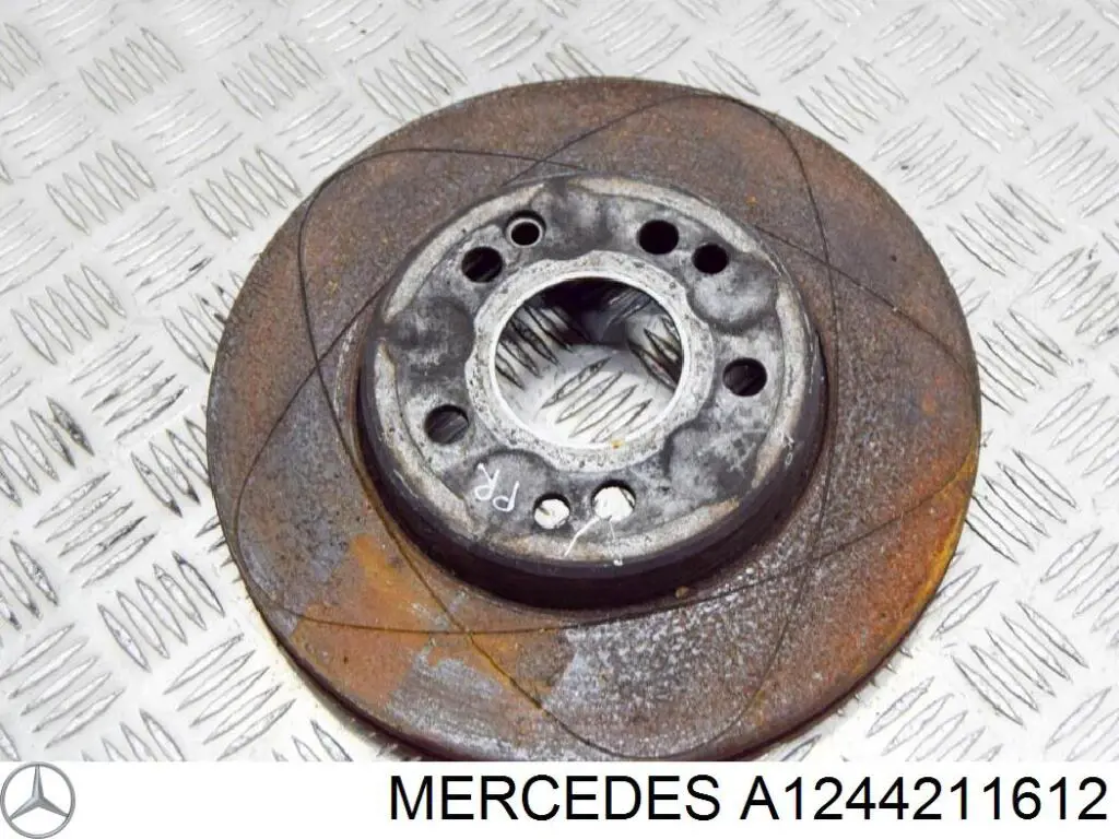 Передние тормозные диски A1244211612 Mercedes