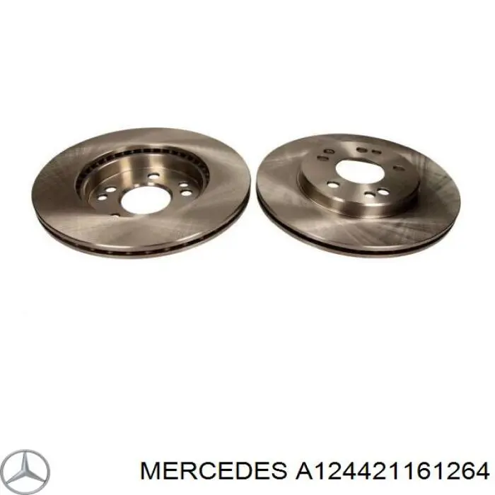 Тормоз дисковый передний Mercedes A124421161264 цена, от 40.76 USD