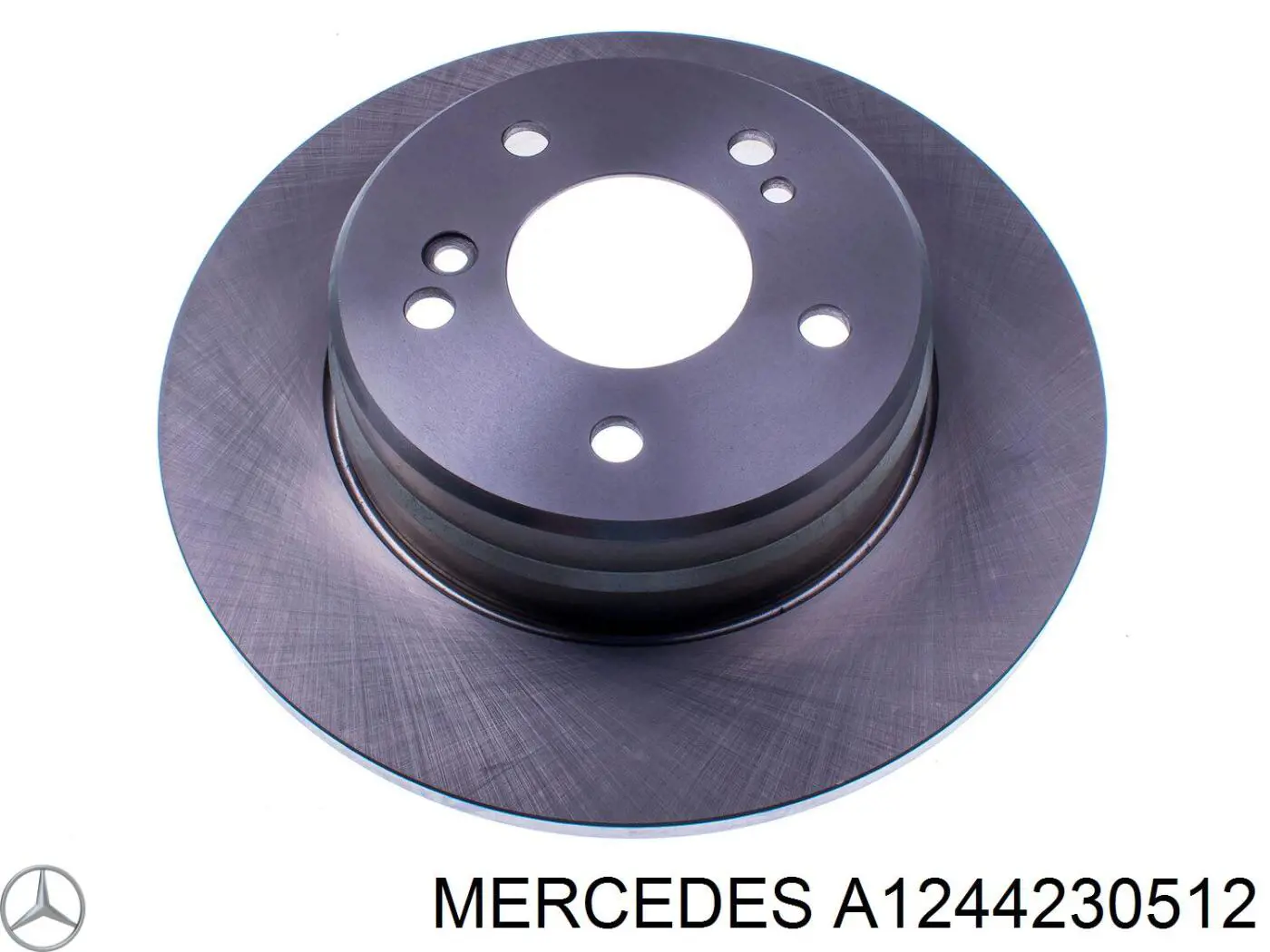 A1244230512 Mercedes диск тормозной задний