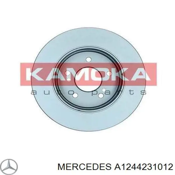 Купить A1244231012 Mercedes Диск тормозной задний